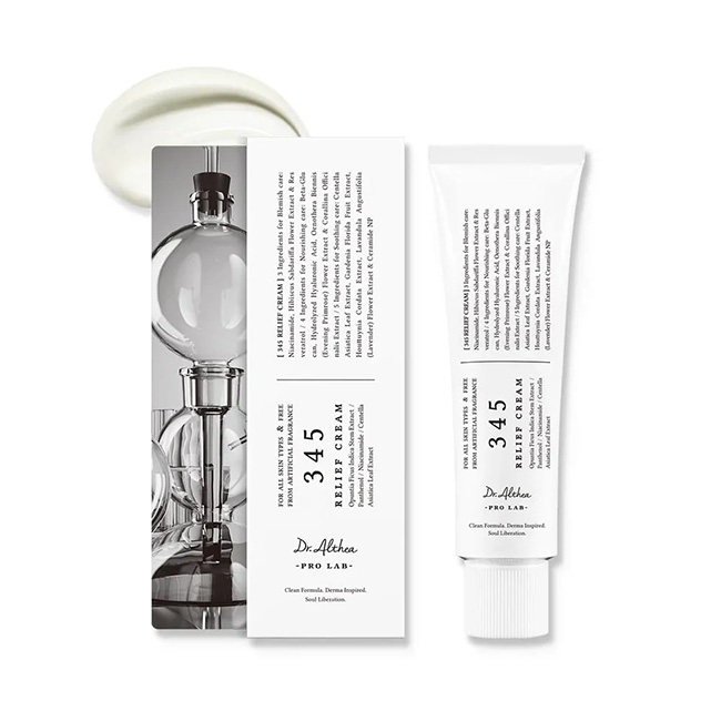 Dr.Althea 345 Relief Cream 50ml มอยเจอร์ไรเซอร์เนื้อเจลครีมกึ่งบาล์มบางเบาจากเกาหลี ที่ช่วยปลอบประโลมผิว ลดรอยแดง และฟื้นบำรุงเกราะป้องกันผิวสำหรับคนเป็นสิวและผิวแพ้ง่าย
