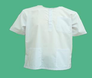 เสื้อขาวกุยเฮง เสื้อขาวสำหรับลูกค้าสปา เสื้อขาวสำหรับนั่งวิปัสนา