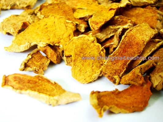 สมุนไพร ขมิ้นชันอบแห้ง (Dried Turmeric) 1 Kg.