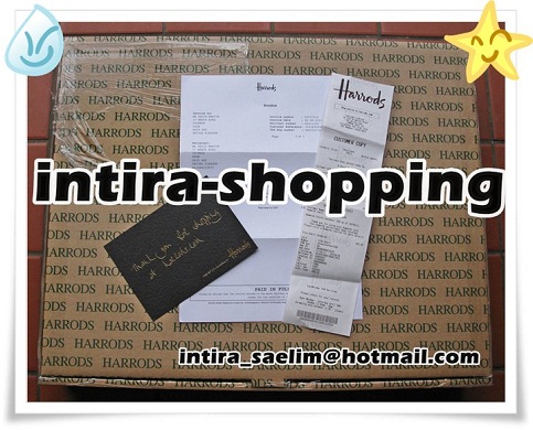 Harrods กล่องพัสดุ & ใบเสร็จจาก Harrods  1 (มีหลายรูป) 