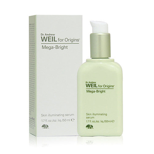 **พร้อมส่ง**ORIGINS Dr. Andrew Weil for Origins Mega Bright Skin Illuminating Serum 50ml. เซรั่มบำรุงเข้มข้นสูงด้วย Dr. Andrew Weils natural light complex ตรงเข้าดูแลที่ต้นเหตุจุดด่างดำ และรับมือกับกระบวนการทำร้ายผิว เพื่อผิวดูกระจ่างใส เปล่งประกายอย่างแ