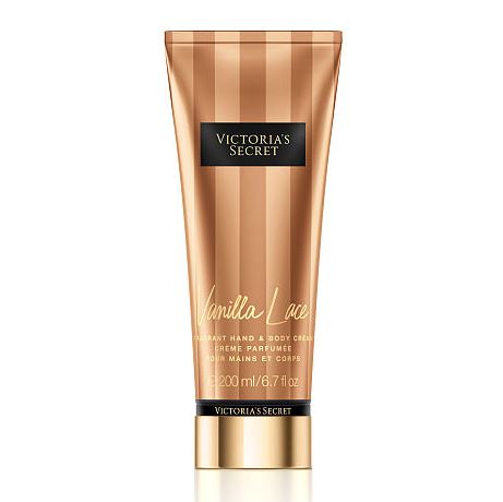 Victoria's Secret Vanilla Lace Fragrant Hand & Body Cream 200ml.บอดี้ครีมน้ำหอมสูตรบำรุงเข้มข้น กลิ่นหอมหวานของวนิลลา รู้สึกนุ่มนวล ลึกลับน่าค้นหาคะ