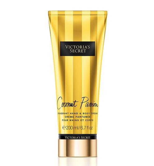 Victoria's Secret Coconut Passion Fragrant Hand & Body Cream 200 ml. *รุ่น Fantasies กลิ่นหอมเย้ายวนที่ผสมผสานระหว่างกลิ่นหอมหวานวนิลา กับกลิ่นหอมนุ่มๆของมะพร้าวคะ กลิ่นหอมลงตัวสุดๆ