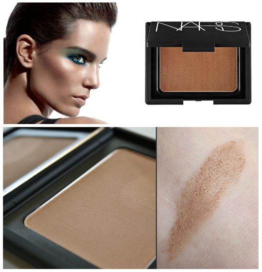 NARS Laguna Bronzing Powder 8 g. บรอนเซอร์ผสมชิมเมอร์สีทองระยิบระยับที่จะมอบลุคผิวบ่มแดดแบบสาวเฮลตี้ เม็ดสีติดแน่นทนนานตลอดวัน ใบหน้าโกลว์สวยหรูหรามีระดับ เหมาะกับผิวโทนเหลืองแบบเอเชีย แทบจะไม่มีสีแดงปนอยู่เลย สีออกแนวแชมเปญ เบจ มีวิ้งสีทองที่