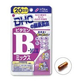 DHC Vitamin B-MIX (20วัน) วิตามินบีรวม ช่วยรักษาและป้องกันการเกิดสิว ลดปัญหาสิวเสี้ยน สิวอุดตัน ผดผื่นบนใบหน้าได้ดี ช่วยให้หน้าเนียนเรียบ **ขายดีมาก ราคาเกินคุ้ม** 