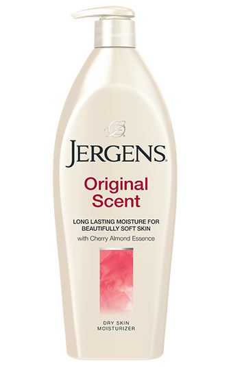 Jergens Original Scent Dry Skin Moisturizer 650 ml. โลชั่นบำรุงผิวกาย เพิ่มความช่มชื่นให้แก่ผิวคะ เหมาะสำหรับผู้ที่ต้องการ คืนความนุ่ม น่าสัมผัสให้แก่ผิวคะ แถมยังมีกลิ่นหอมอ่อนๆของ เชอรี่-อัลมอนด์ด้วยนะคะ