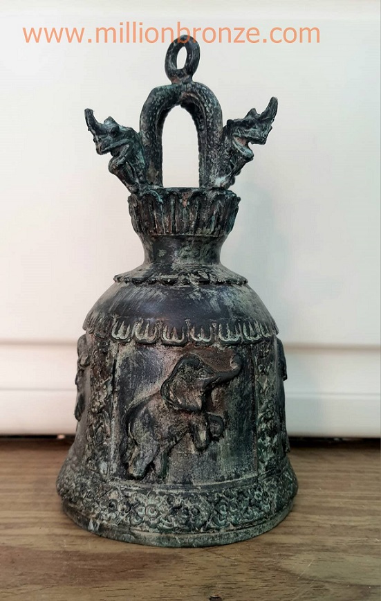 R080 ระฆัง ทองเหลือง Bronze Bell 