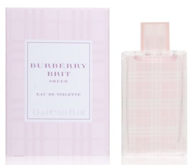 BURBERRY Brit Sheer Eau De Toilette Spay 4.5 ml. กลิ่นหอมหวานออกแนว Fresh Fruity Floral ด้วยส่วนผสมธรรมชาติจากผลไม้และดอกไม้หอมนานาพันธุ์ 