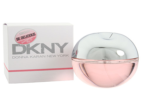 DKNY Be Delicious Fresh Blossom (Perfume) 7 ml.  กลิ่นหอมของดอกไม้ที่สดชื่น และหอมหวานชวนให้คุณวาดฝันและมีความหวัง กลิ่นที่บริสุทธิ์ สดชื่นและเย้ายวน ซึ่งเหมือนกับกลิ่นของดอกแอปเปิล