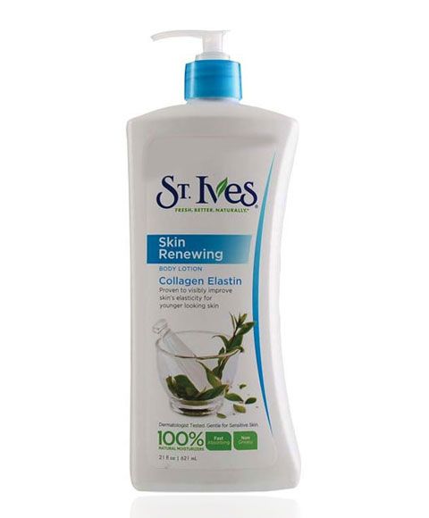 St.Ives Skin Renewing Collagen Elastin Body Lotion 621ml. /21fl oz.โลชั่นบำรุงผิวต่อต้านริ้วรอย ด้วยส่วนผสมของคอลลาเจนเข้มข้น จะเข้าบำรุงผิวให้เด้งเหมือนผิวเด็กเลยคะ ใหม่แท้ 100% ส่งตรงจาก USA