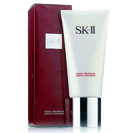 SK-II Facial Treatment Gentle Cleanser 120g. ผลิตภัณฑ์ทำความสะอาดผิวที่ช่วยดูแลผิวของเอสเค-ทู ซึ่งมีส่วนผสมของ Pitera เข้มข้นและ Mild Treatment Essence ด้วยเนื้อโฟมซึ่งเปลี่ยนเป็นฟองละเอียดเพื่อการทำความสะอาดผิวอย่างหมดจด