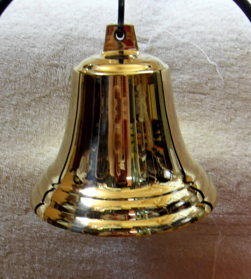 R042 ระฆัง ทองเหลือง (โรงเรียน 5 นิ้ว) Bronze Bell for School