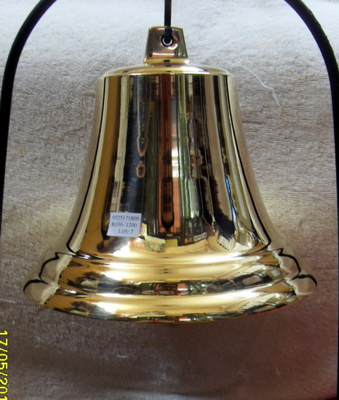 R043 ระฆัง ทองเหลือง (โรงเรียน 7 นิ้ว) Bronze Bell for School