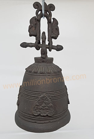 R094 ระฆังทองเหลือง แบบต่อหูAntique Bronze Bell