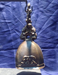 R097 ระฆัง ทองเหลืองโบราณ Antique Bronze Bell