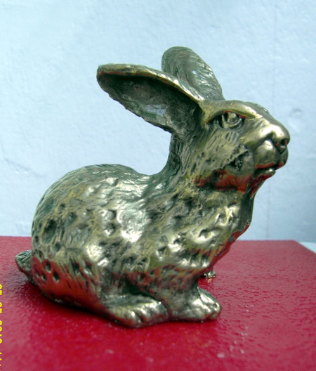 A005 กระต่ายทองเหลือง Brass Rabbit 