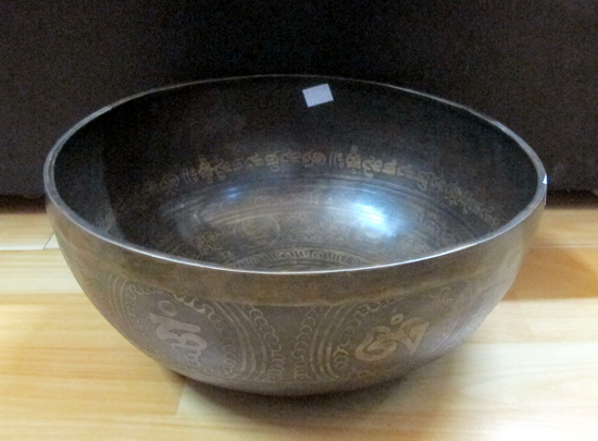 S021 ขันวนตีมือทิเบต 32 cm(ขันสวดมนต์ทิเบต) Tibetan Singing Bowl