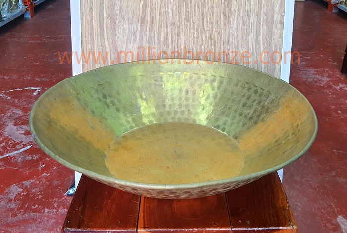 B004 อ่างทองเหลือง Brass Big Bowl 