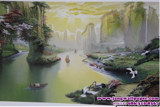ลายภาพวิว-หินธรรมชาติ-ลายไม้