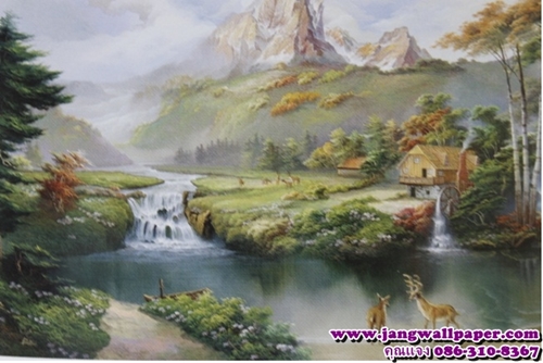 ลายภาพวิว-หินธรรมชาติ-ลายไม้