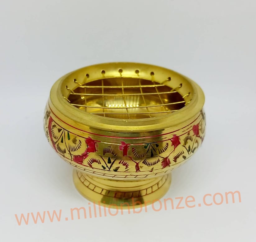 J001 กระถางธูป กำยาน 2.5 นิ้ว(มี 3 ขนาด) Pot for Incense sticks or Cones