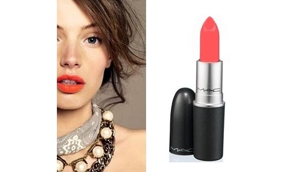 MAC Matte Lipstick #So Chaud ลิปเนื้อด้านสีแดงอมส้ม สีสดเปรี้ยวจี๊ด