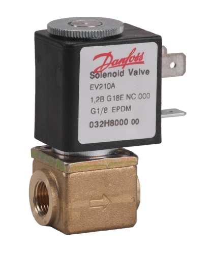 Direct-operated 2/2-way compact solenoid valves