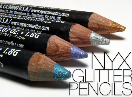 ** พร้อมส่ง**NYX Glitter Pencil  ดินสอเขียนขอบตาสีแฟชั่นผสมกลิตเตอร์ เนื้อแวววาว เนื้อนุ่มวาดเขียนขอบตาได้ง่าย ติดทนนาน