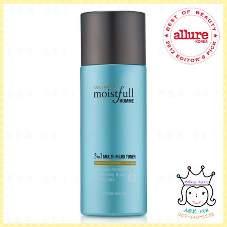 Moistfull Collagen Homme 3 in 1 Multi Fluid Toner