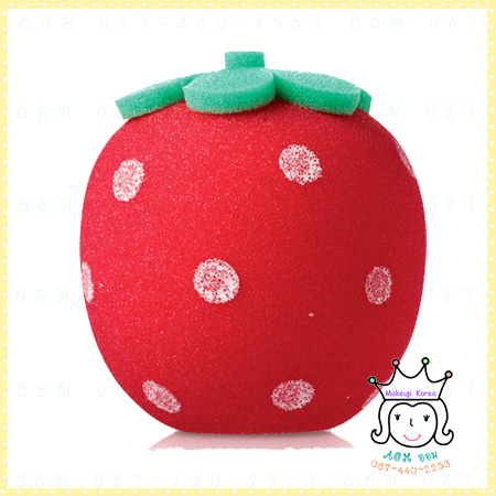 < Strawberry >Milk Talk Shower Sponge