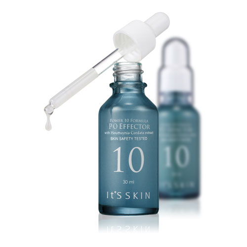 **พร้อมส่ง**It's Skin Power 10 Formula PO Effector 30 ml. เซรั่มเข้มข้นจากสารสกัดของ Houttuynia Cordata สมุนไพรธรรมชาติที่มีคุณสมบัติโดดเด่นในการปรับผิวให้เรียบเนียน กระชับรูขุมขน ควมคุมความมันส่วนเกินบนใบหน้าอย่างได้ผล