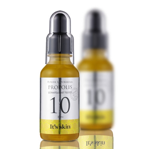 **พร้อมส่ง**It's Skin Power 10 Formula Propolis 30 ml. เซรั่มเข้มข้นอุดมด้วยคุณประโยชน์จาก Propolis ซึ่งสกัดจากผึ้ง ช่วยต่อต้านการอักเสบและติดเชื้อในผิว ลดการเกิดสิว พร้อมลบเลือนริ้วรอยแห่งวัย