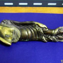 TP023 พระปรินิพพาน เนื้อทองเหลือง Brass Nirvana Buddha