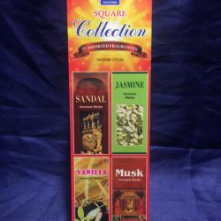 T022 ธูปหอมจากอินเดีย (ธูปแขก) คละกลิ่น Indian Incense Sticks, mixed scents
