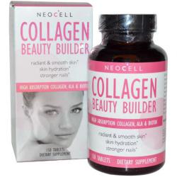 Neocell Collagen Beauty Builder 150 Tablets สูตรคอลลาเจนที่ลงตัวที่สุด สวย ใส ในหนึ่งเดียว เกรดพรีเมี่ยม ได้รับรางวัลระดับโลก ครบสูตรความสวยในหนึ่งเดียว สวยหุ่นดี ลดรอยเหี่ยวย่น บำรุงผม เล็บ ฟัน ครบเครื่องเรื่องความอ่อนเยาว์
