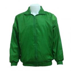 Jacket แจ็คเก็ตผ้าร่ม สีเขียว ขายส่งแจ็คเก็ตผ้าร่มราคาโรงงาน พร้อมรับสกรีน logo 093-632-6441
