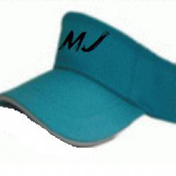 ขายส่งหมวกไวเซอร์สำเร็จรูป หมวกสีฟ้า , หมวก Visor , หมวกเปิดศีรษะ หมวกกันแดด พร้อมรับปักโลโก้ 063-263-9542