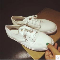 SHOES  รองเท้าผ้าใบแฟชั่น แฟชั่นสำหรับผู้หญิง korea  sneakers  style/fashion