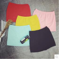 SKIRT  กระโปรงทรงAแฟชั่น Korea  skirt , summer  sweet  color  fashion  