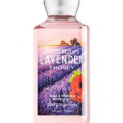 **พร้อมส่ง**Bath & Body Works French Lavender & Honey Shea & Vitamin E Shower Gel 295ml. เจลอาบน้ำกลิ่นหอมติดกายนานตลอดวัน กลิ่นหอมของดอกลาเวนเดอร์ฝรั่งเศส ผสมกับดอกลิลลี่และ musk หอมนุ่มนวลน่าหลงไหล