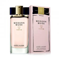 ESTEE LAUDER Modern Muse Eau De Parfum 100ml. น้ำหอมกลิ่นใหม่ล่าสุดในแนวกลิ่นฟลอรัลวู้ดดี้ สำหรับหญิงสาวยุคใหม่ที่มีความมั่นใจ ปราดเปรียว สนุกสนานในชีวิต แต่ในขณะเดียวกันก็ยังเปี่ยมไปด้วยเสน่ห์หวานอันเย้ายวน สัมผัสแรกคือความสดชื่นกระปรี้กระเปร่า
