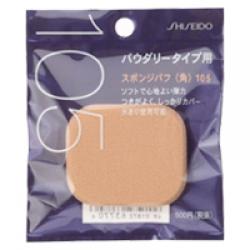 Shiseido Sponge Puff Corner 105 พัฟสำหรับใช้กับแป้งอัดแข็ง ทั้งแบบผสมรองพื้นและไม่ผสมรองพื้น หรือจะใช้กับรองพื้นเนื้อครีม ก็ได้เช่นเดียวกัน ฟองน้ำเนื้อแน่น เกลี่ยแป้งได้เนียนเรียบ อย่างเป็นธรรมชาติ