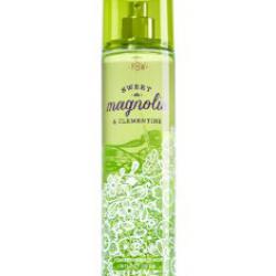 Bath & Body Works Sweet Magnolia & Clementine Fine Fragrance Mist 236 ml. สเปร์ยน้ำหอมที่ให้กลิ่นติดกายตลอดวัน กลิ่นหอมหวานของดอกมะลิและลิลลี่ ผสมกลิ่นลูกแพร์และแบลคครอเรนท์คะ