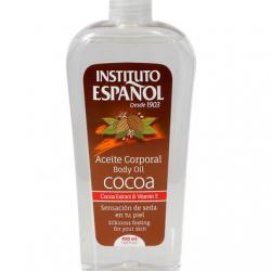 **พร้อมส่ง**Instituto Espanol Cocoa Body Oil 400 ml. บอดี้ออยล์บำรุงผิวจากน้ำมันโกโก้ เพิ่มชั้นปกป้องเก็บล็อความชุ่มชื้น ช่วยให้ผิวนุ่มลื่น ผิวแห้ง ผิวผื่นคัน และแอนตี้ออกซิแดนซ์ ทำให้ดีต่อผิวแห้งมาก ที่ช่วยลดเลือนริ้วรอยและแผลเป็น ในการบำรุงผม สามารถดูดซ