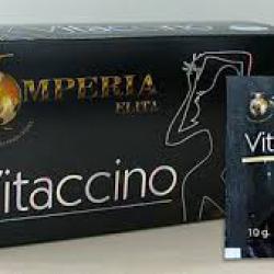 Vitaccino Slimming Coffee ( กาแฟ ไวแทคชิโน่ อีริต้า) กาแฟผสมชาดำ ลดน้ำหนัก รสชาติดีเยี่ยม