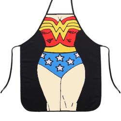 ++พร้อมส่ง++ผ้ากันเปื้อนแฟนซีลายวันเดอร์วูแมน Wonder Woman