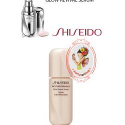 Shiseido Bio-Performance Glow Revival Serum ขนาดทดลอง 7ml. เซรั่มช่วยฟื้นฟูให้ผิวเปล่งปลั่ง ชุ่มชื่น ช่วยปรับโทนสีผิวให้กระจ่างใส