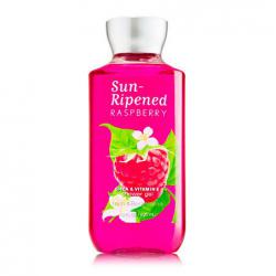 **พร้อมส่ง**Bath & Body Works Sun-Ripened Raspberry Shea & Vitamin E Shower Gel 295ml. เจลอาบน้ำกลิ่นหอมติดกายนานตลอดวัน กลิ่นหอมคลาสสิคของเบอร์รี่แสนหวาน ผสมกลิ่นวนิลลา หอมหวานสดชื่นคะ