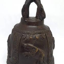 R024 ระฆัง ทองเหลืองโบราณ Antique Bronze Bell