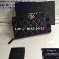 Chanel wallet caviar skin Hiend งานหนังแท้ สวยเหมือนแท้